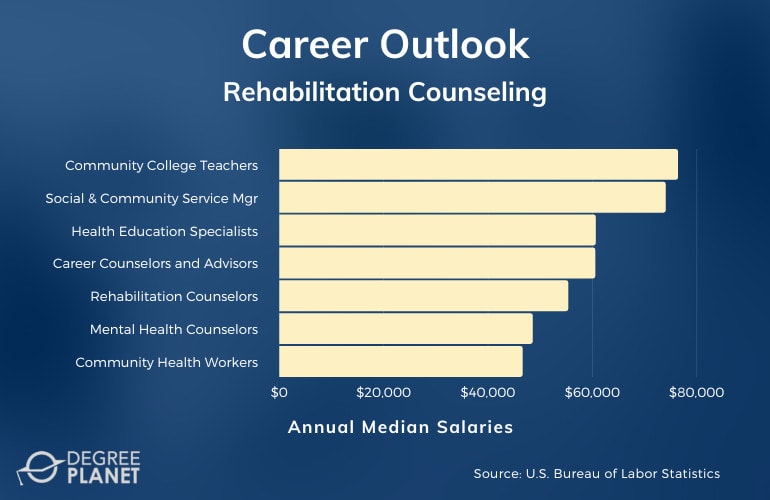 Rehabilitation Counseling Careers & Salaries