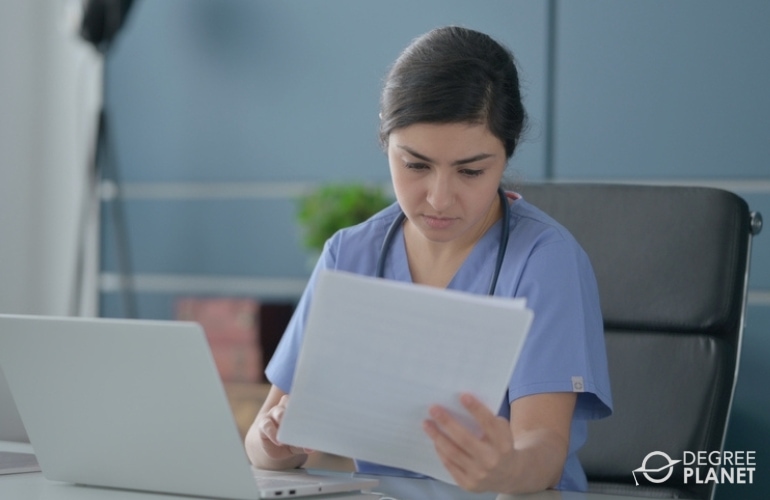 Nurse preparing requirements to pursue Nurse Educator Certificate